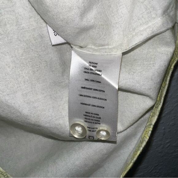 Re\Done 70s Short Sleeve Shirt Citrus Paisley - Picture 7 of 7